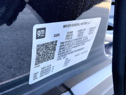 New 2026 Chevrolet Tahoe High Country AWD/4WD image 12