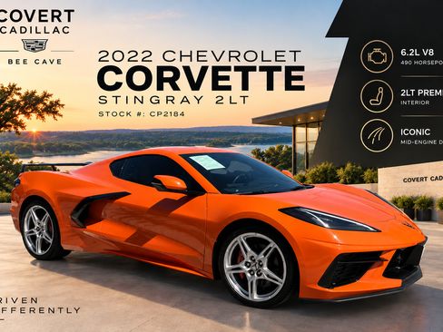 Used 2022 Chevrolet Corvette Stingray Preferred Cpe w/ 2LT RWD image 1