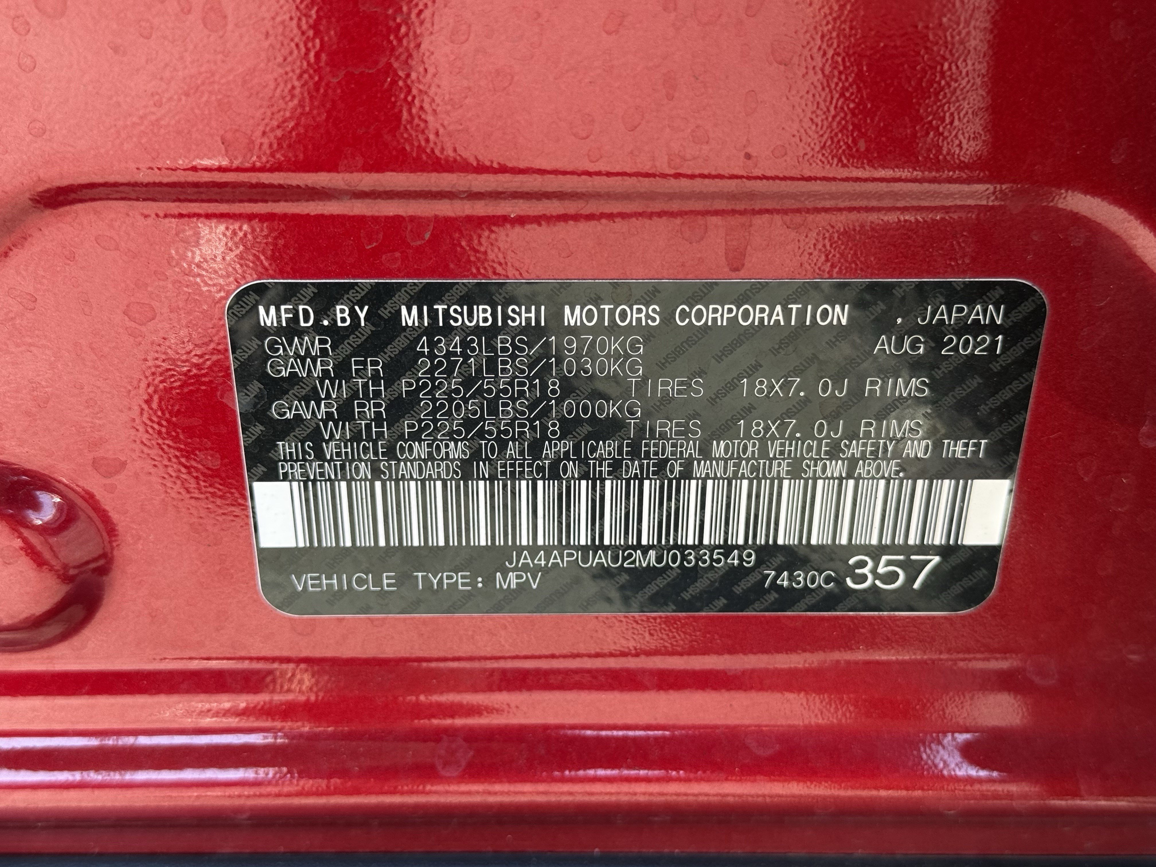 Used 2021 Mitsubishi Outlander Sport ES FWD image 17
