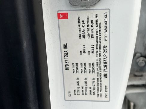 Used 2018 Tesla Model 3 Mid Range image 8