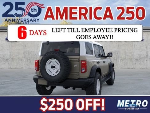 New 2026 Ford Bronco Heritage Edition AWD/4WD image 8