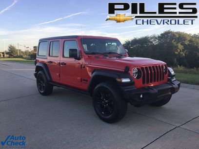 Used 2021 Jeep Wrangler Unlimited Sport w/ LED Headlamp & Fog Lamp Group