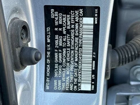 Used 2019 Honda Civic Sport Touring image 28