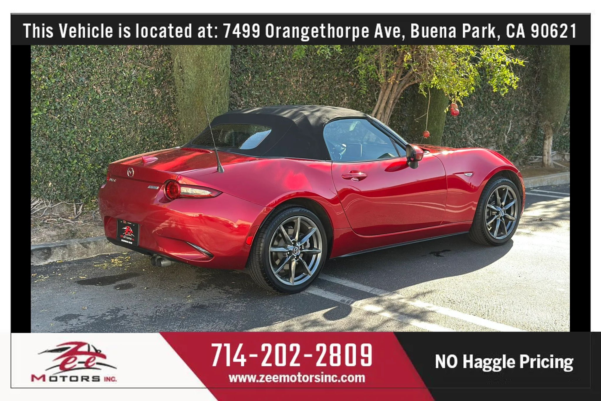 Used 2016 MAZDA MX-5 Miata Grand Touring RWD image 7