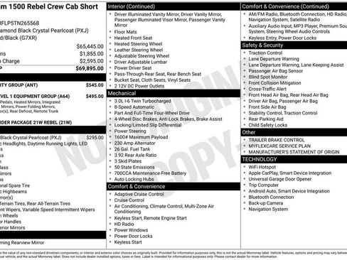 New 2026 RAM 1500 Rebel w/ Bed Utility Group image 9