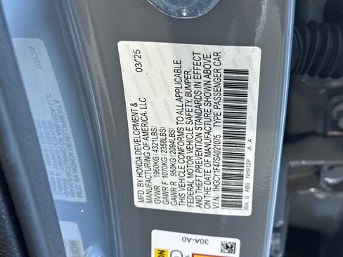 Used 2025 Honda Accord SE image 27