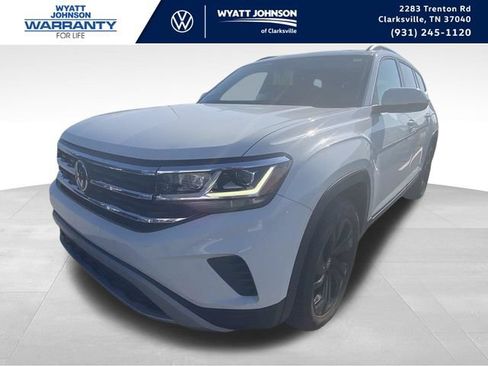 Used 2023 Volkswagen Atlas SE w/ Black Wheel Package AWD/4WD image 1