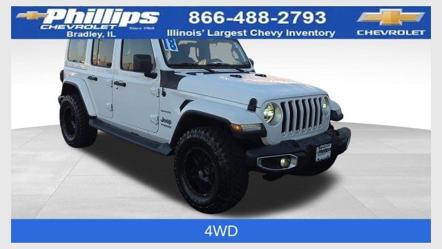 Used 2018 Jeep Wrangler Unlimited Sahara AWD/4WD 360° Tour