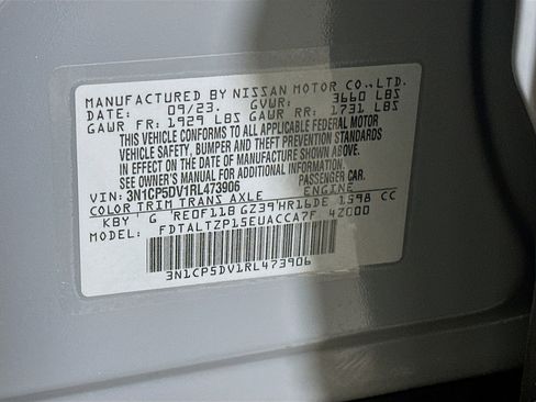 Used 2024 Nissan Kicks SR w/ SR Premium Package image 12