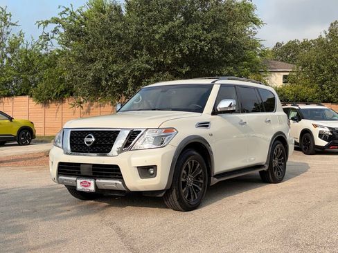 Used 2017 Nissan Armada Platinum w/ Interior Lighting Package RWD image 7