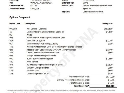 Certified 2025 Porsche 911 Carrera T RWD image 6
