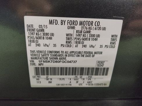 Used 2015 Ford Explorer XLT FWD image 33