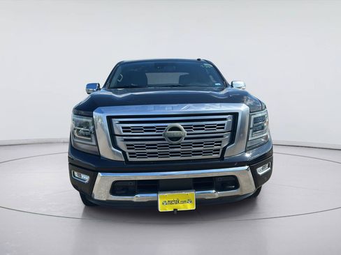 Used 2021 Nissan Titan Platinum Reserve w/ Off Road Protection Package AWD/4WD image 2