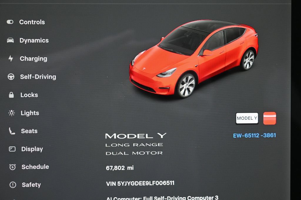 Used 2020 Tesla Model Y Long Range AWD/4WD image 13