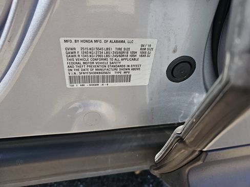 Used 2019 Honda Pilot EX image 11