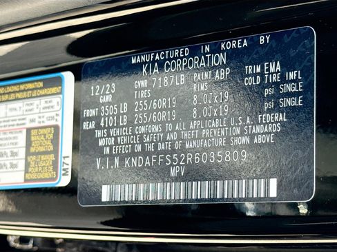Used 2024 Kia EV9 Wind AWD/4WD image 44