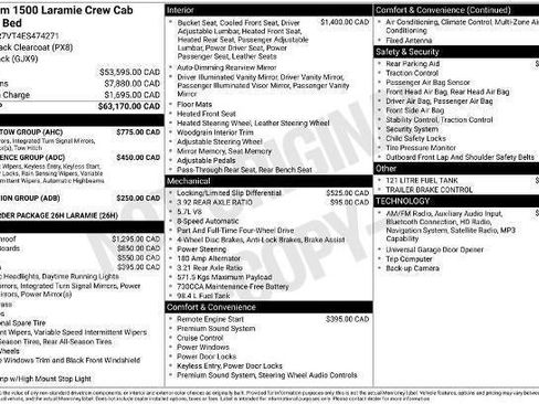 Used 2014 RAM 1500 Laramie w/ Trailer Tow Group AWD/4WD image 32