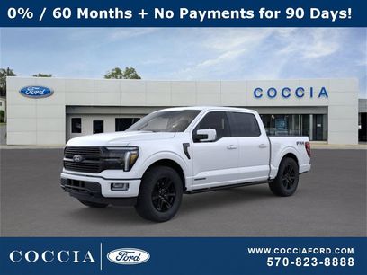 New 2025 Ford F150 Platinum w/ FX4 Off-Road Package