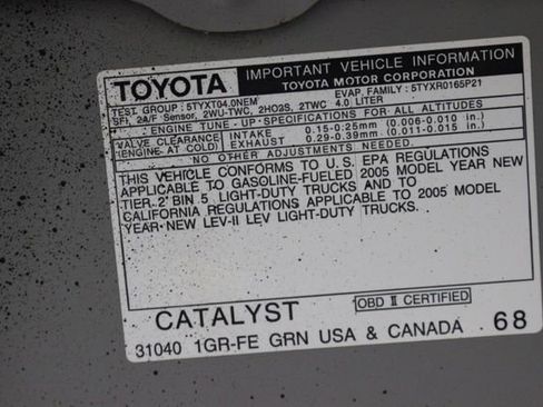 Used 2005 Toyota Tacoma 4x4 Double Cab image 50