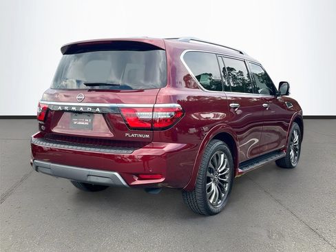 Used 2023 Nissan Armada Platinum w/ Captain's Chairs Package AWD/4WD image 7