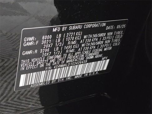 Used 2025 Subaru Ascent Limited image 10