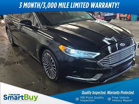 Used 2018 Ford Fusion SE w/ Fusion SE Technology Package FWD image 1