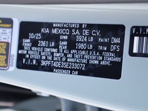 New 2025 Kia K4 LXS image 41