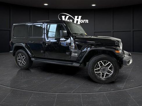 Used 2024 Jeep Wrangler Sahara w/ Technology Group image 1