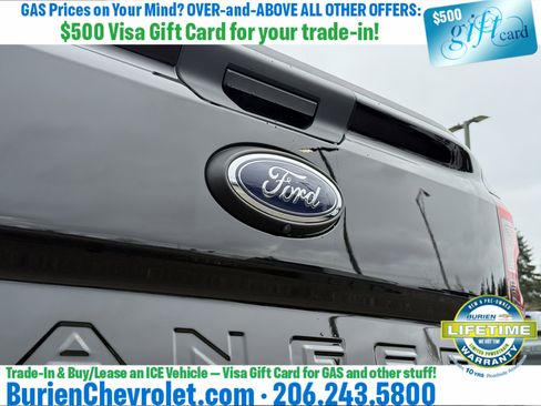 Used 2025 Ford Ranger XLT w/ Trailer Tow Package AWD/4WD image 39
