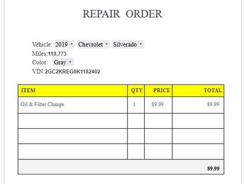 Used 2019 Chevrolet Silverado 2500 W/T image 27