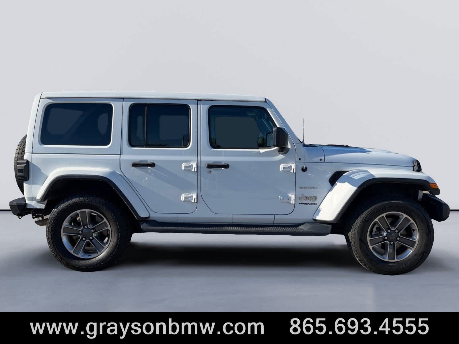 Used 2021 Jeep Wrangler Unlimited Sahara AWD/4WD image 2