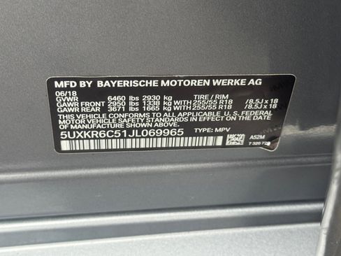 Used 2018 BMW X5 xDrive50i w/ M Sport Package image 37