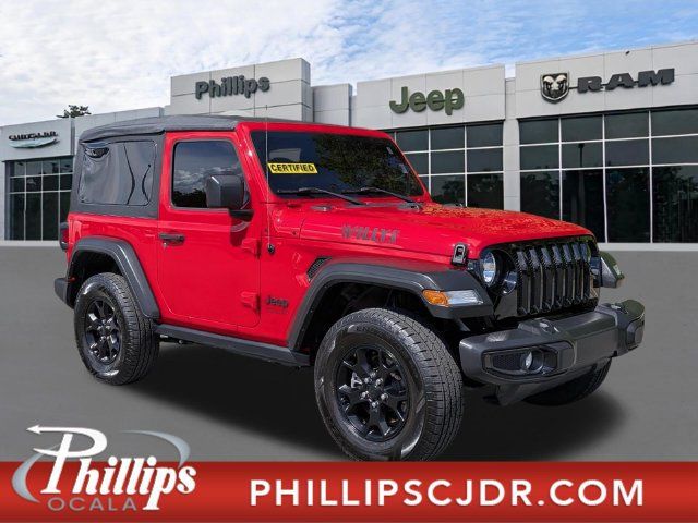 Certified 2022 Jeep Wrangler Sport AWD/4WD image 1