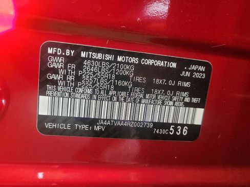 Used 2024 Mitsubishi Eclipse Cross AWD image 33