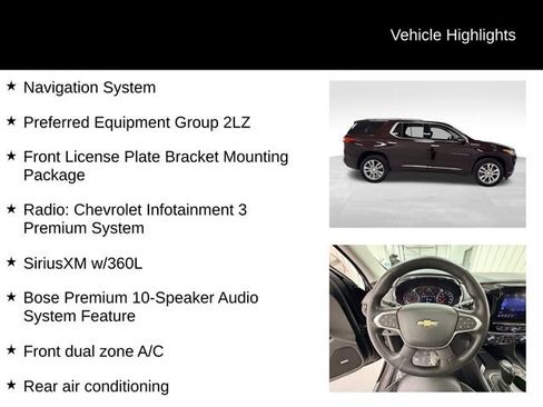Certified 2020 Chevrolet Traverse High Country image 17