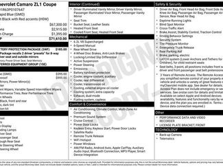 Used 2023 Chevrolet Camaro ZL1 video 3