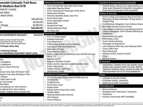 New 2026 Chevrolet Colorado Trail Boss image 28
