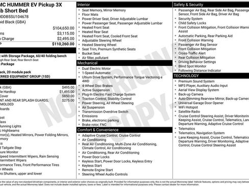 Used 2025 GMC Hummer EV 3X AWD/4WD image 6