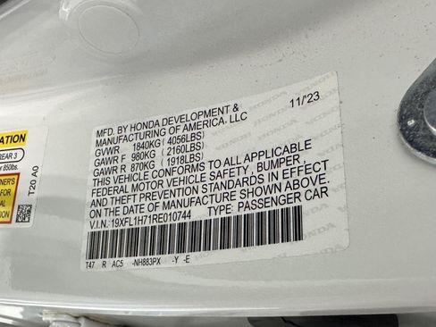 Certified 2024 Honda Civic EX-L image 13