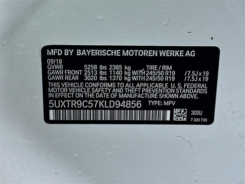 Used 2019 BMW X3 xDrive30i w/ Convenience Package image 37