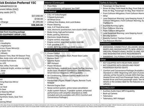 Used 2023 Buick Envision Preferred image 14