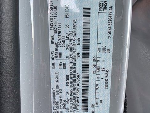 Used 2023 Ford F150 Platinum w/ Equipment Group 701A High image 20