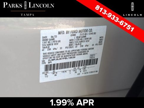 Certified 2023 Lincoln Nautilus FWD w/ Premium Package image 34
