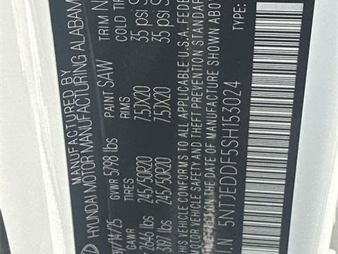 New 2025 Hyundai Santa Cruz Limited image 32