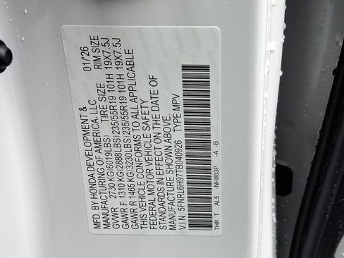 New 2026 Honda Odyssey Elite image 25