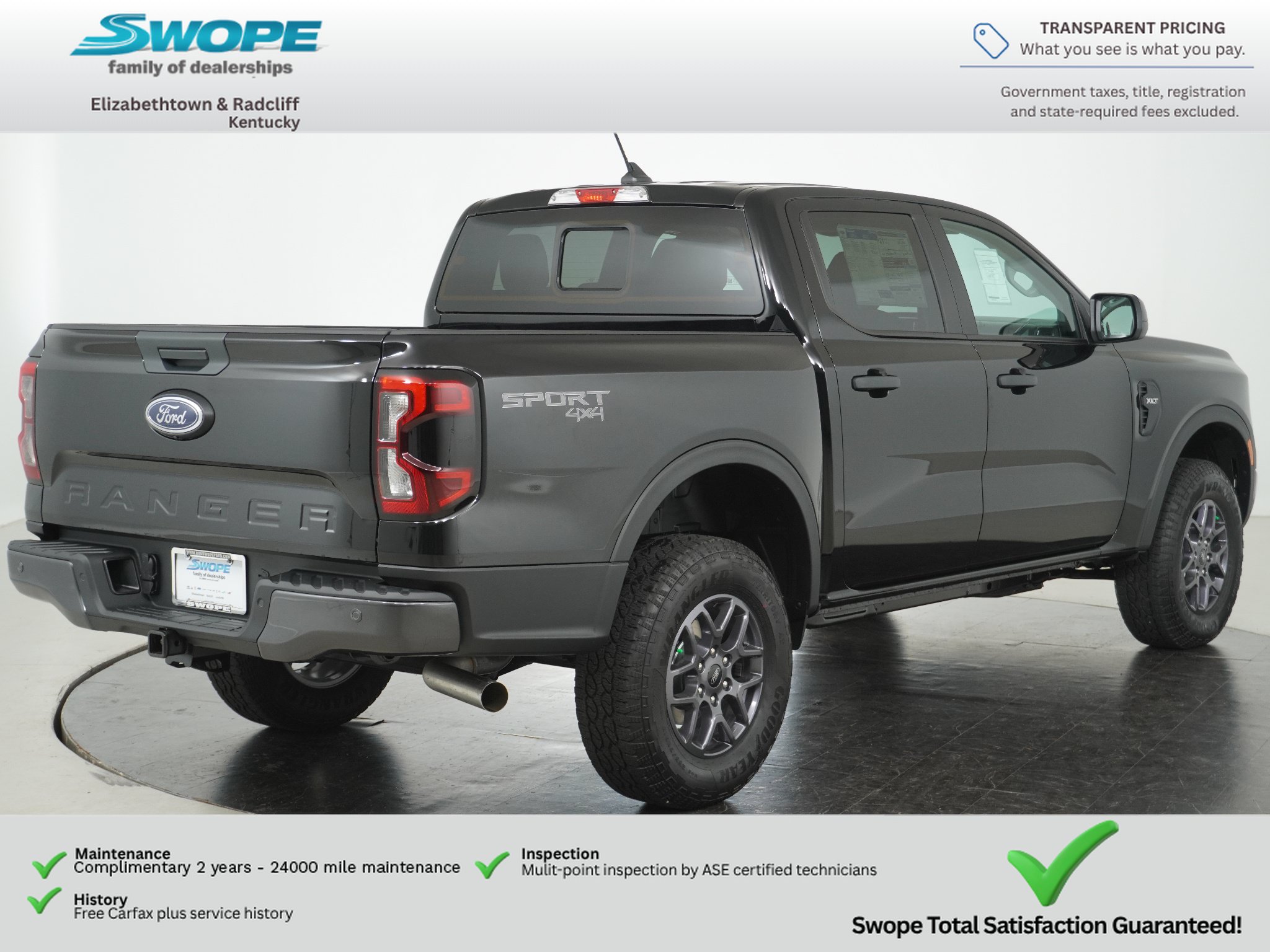 New 2026 Ford Ranger XLT w/ Equipment Group 301A High AWD/4WD image 3