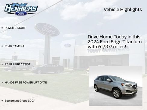 Used 2024 Ford Edge Titanium AWD/4WD image 4