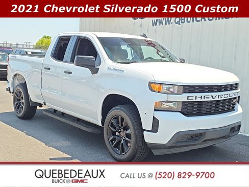 Used 2021 Chevrolet Silverado 1500 Custom AWD/4WD image 1