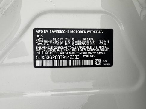 Certified 2026 BMW X3 xDrive30i AWD/4WD image 12