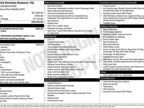 Used 2019 Buick Envision Essence image 27